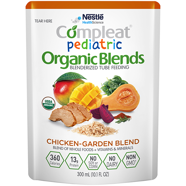 COMPLEAT Pediatric Organic Blends Chicken Garden Nestlé Medical Hub